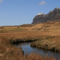 Hiking Around The Cam Loch & Views of Suilven